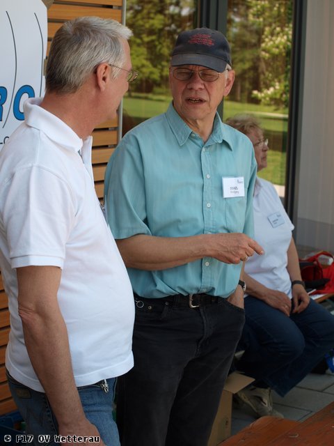 Klaus Müller im Gespräch mit Wolfgang Rogoll  DG9ZL
